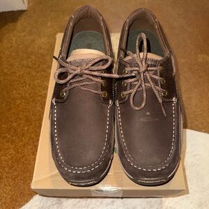 Dunham Brown Leather Boat Shoes 👞🌲